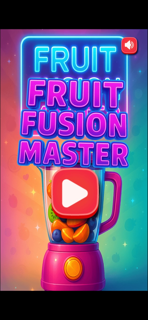 Fruit Fusion Master title screen